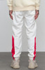 Letter Printed Side Striped Retro Men's Track Sweatpants