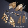 Bohemia Leaves Tassel Drop Earrings For Women