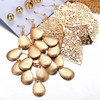 Bohemia Leaves Tassel Drop Earrings For Women