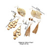 Bohemia Leaves Tassel Drop Earrings For Women