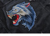 Wolf Embroidery Quality Denim Jacket