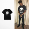 Panda Printed Cotton T Shirt Unisex