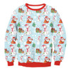 Ugly X-mas Sweater Snowman
