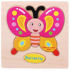 Wooden 3D Puzzle Jigsaw Wooden Toys For Children Cartoon Animal Puzzles Intelligence Kids Children Educational Toy