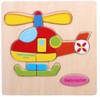 Wooden 3D Puzzle Jigsaw Wooden Toys For Children Cartoon Animal Puzzles Intelligence Kids Children Educational Toy