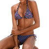 Popular Women Bikini Set Swimwear Halter Vest Tops