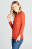 Long Sleeve Surplice Top