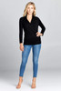 Long Sleeve Surplice Top