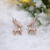 Santa's Reindeers Stud Earrings