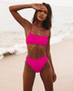 Back Lace Up Bikini Set Swimming Suit Women High Quality Two Piece