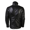 Men's Tiberius Premium Lambskin Leather Coat with Fur