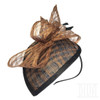 Adorable bronze Fascinator headband Wedding Tea Party Cocktail Hat