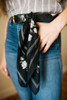 Boho Bandana Face Mask Black