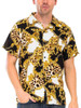 HIDDEN CHEETAH BUTTON DOWN SHIRT