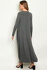 Long Jersey Open Front Cardigan