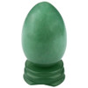 Polished Green Aventurine  Yoni Egg with Stand