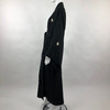 Black Silk Vintage Japanese Kimono