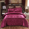 Luxury Jacquard Bedding Set with Duvet Cover