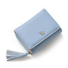 Tassel Women's Wallet With Zipper Coin Pocket Card Holder