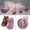 New Fashion 2 Colors Dog Shoes Snow Boots