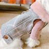 Luxury Checkered Couple Clothes  Dog Dresses