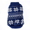 Winter Dog Sweater Warm Turtleneck Solid Plaid Sweaters