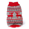 Winter Dog Sweater Warm Turtleneck Solid Plaid Sweaters