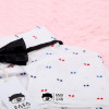 Dog Clothes Bow Tie Shirts