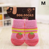 4 Pcs Non-Slip Soft Warm Breathable Dog Socks
