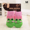 4 Pcs Non-Slip Soft Warm Breathable Dog Socks