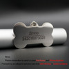 Stainless Steel Name Engraved Id Tags For Dog Collar