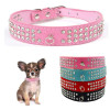Puppy Little Small Breeds Dog Leather Collars