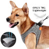 Dog Harness Adjustable Reflective Lightweight Breathable