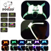 Nylon Led Pet Dog Collar,Night Safety Flashing Glow