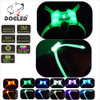 Nylon Led Pet Dog Collar,Night Safety Flashing Glow