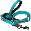Reflective Dog Collar And Leash Set