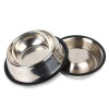 Stainless Steel Water Food Dog Feeding Drinking Bowl