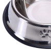 Stainless Steel Water Food Dog Feeding Drinking Bowl