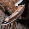 5.5" Handmade Forged Meat Cleaver Hunting Knife 5.5" Handmade Forged Meat Cleaver Hunting Knife