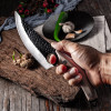5.5" Handmade Forged Meat Cleaver Hunting Knife 5.5" Handmade Forged Meat Cleaver Hunting Knife