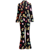 Paisley Print Suit and Pant Set
