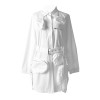 AMIRA Belted Dress