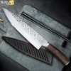 8 inch Professional Japanese Santoku Stainless steel Chef Knife