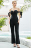 Elegant Sweetheart Flare Jumpsuit