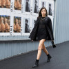 Split Mesh Loose Fit Blazer