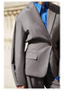 Oversize lapel blazer