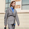 Oversize lapel blazer