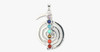 Chakras Natural Stone Pendant Charms