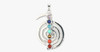 Chakras Natural Stone Pendant Charms