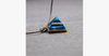Glowing Pyramid Pendant with Blue Crystal – Add Some Shine and Color To Your Collection Glowing Pyramid Pendant with Blue Crystal – Add Some Shine and Color To Your Collection